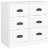 Weißes Sideboard Axenea (2 Stk., Holz)