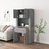 Grauer Schrank Louys (Sonoma-Holz)