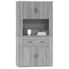 Grauer Schrank Louys (Sonoma-Holz)
