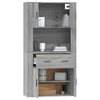 Grauer Schrank Louys (Sonoma-Holz)