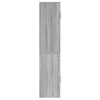 Grauer Schrank Louys (Sonoma-Holz)