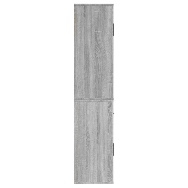 Grauer Schrank Louys (Sonoma-Holz)