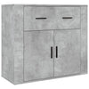 Betongrauer Schrank Rozalaia (Holz)