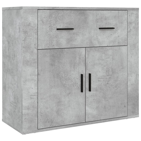 Betongrauer Schrank Rozalaia (Holz)