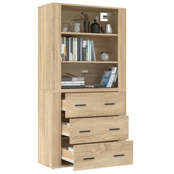 Schrank Gretelia (Sonoma-Eiche Holz)