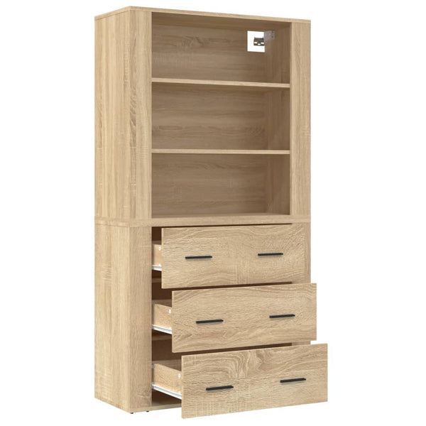 Schrank Gretelia (Sonoma-Eiche Holz)