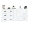 Weiße Sideboards Kougionas (2er-Set Holz)