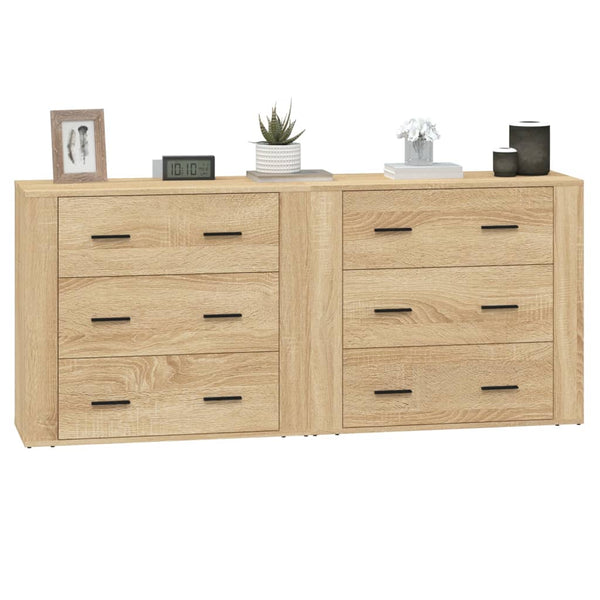 Senkit Kougionas (2 Stück Sonoma-Eiche Holz)