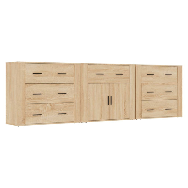 Senkit Marghitas (3-teilig, Eiche Sonoma-Holz)