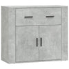 Betongraue Sideboards 3 St. aus Holzwerkstoff