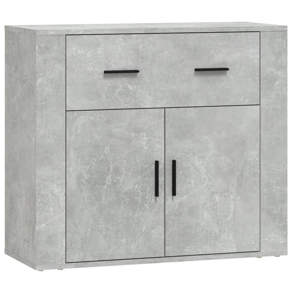 Betongraue Sideboards 3 St. aus Holzwerkstoff