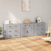 Betongraue Sideboards 3 St. aus Holzwerkstoff