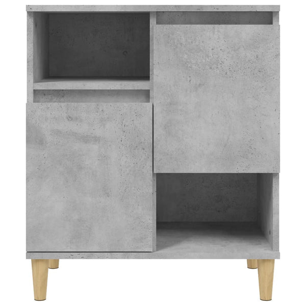 Betongraue Kommoden Dolenga 60x35x70cm (2 Stück Holz)