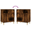 Räuchereiche Dolenga Sideboards 60x35x70cm (2 Stück, Holz)