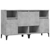 Betongraue Kommoden Bogat 60x35x70cm (2 Stück aus Holz)