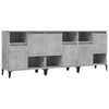 Betongraue Kommoden Bogat 60x35x70cm (3 Stück Holz)