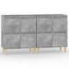 Betongraue Sideboards Ortvin 60x35x70cm (2 Stück Holz)