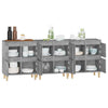 Betongraue Kommoden Ortvin 60x35x70cm (3 Stück Holz)