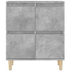 Betongraue Kommoden Ortvin 60x35x70cm (3 Stück Holz)