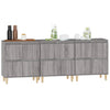 Grauer Beistellschrank Ortvin 60x35x70cm (3 St., Holz)