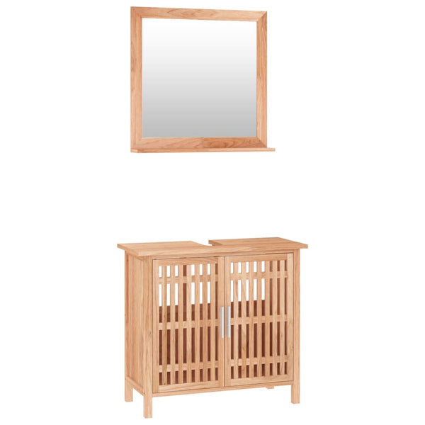 Badmöbel-Set Bindasz (2-teilig, Nussbaum)