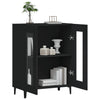Schwarze Kommode Caragyov 69,5x34x90cm (Holz)