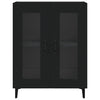 Schwarze Kommode Caragyov 69,5x34x90cm (Holz)