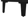 Schwarze Kommode Caragyov 69,5x34x90cm (Holz)