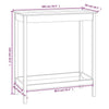 Bartisch Taisa 100x50x110cm (Kiefer)