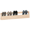 Wand-Schuhregale Gener 110x9x23cm (2 Stück Kiefer)