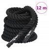 Battlerope schwarz 12 m 9 kg Polyester