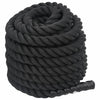 Battlerope schwarz 12 m 9 kg Polyester
