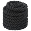 Battlerope schwarz 12 m 9 kg Polyester