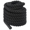 Battlerope schwarz 12 m 9 kg Polyester