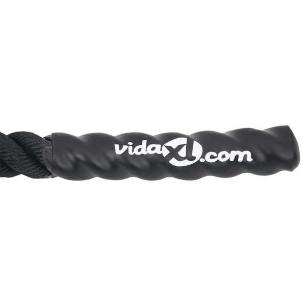 Battlerope schwarz 12 m 9 kg Polyester