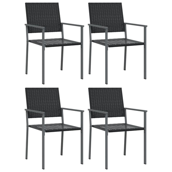 Ulkoruokailuryhmä Gerold (5-osainen, polyrottinki ja teräs)