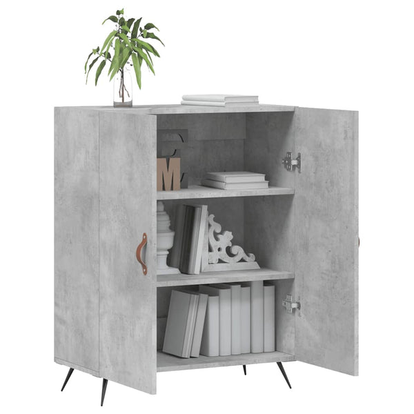 Betongraues Sideboard Engletina 69,5x34x90cm (Holz)