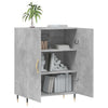 Kommode Merryem 69,5x34x90cm betonggrau (Holz)