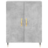 Kommode Merryem 69,5x34x90cm betonggrau (Holz)