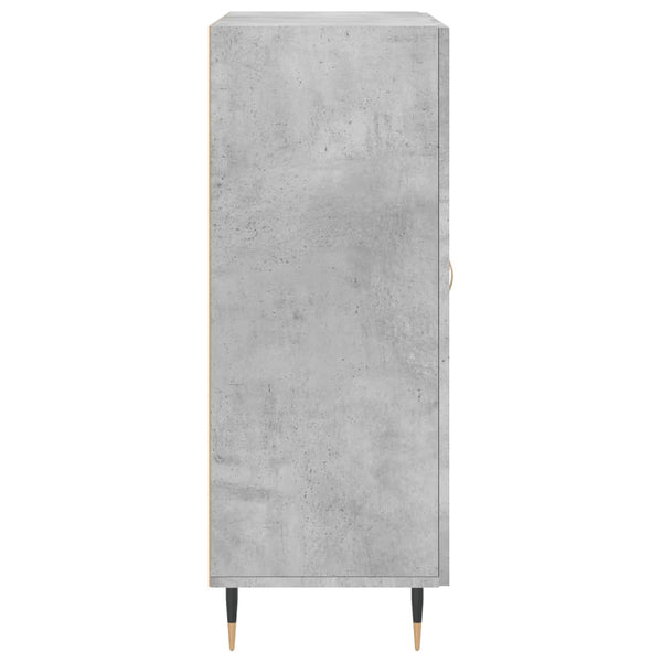 Kommode Merryem 69,5x34x90cm betonggrau (Holz)