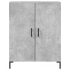 Betongraues Sideboard Visovschi 69,5x34x90cm (Holz)
