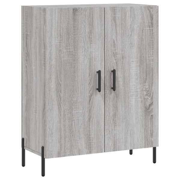Graues Sideboard Artaxese 69,5x34x90cm (Holz)