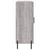 Graues Sideboard Artaxese 69,5x34x90cm (Holz)