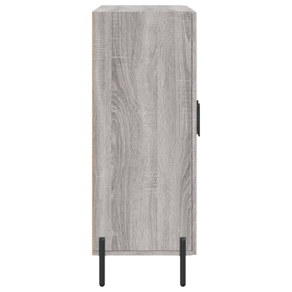 Graues Sideboard Artaxese 69,5x34x90cm (Holz)