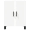 Weißes Sideboard Cazazian 69,5x34x90cm (Holz)