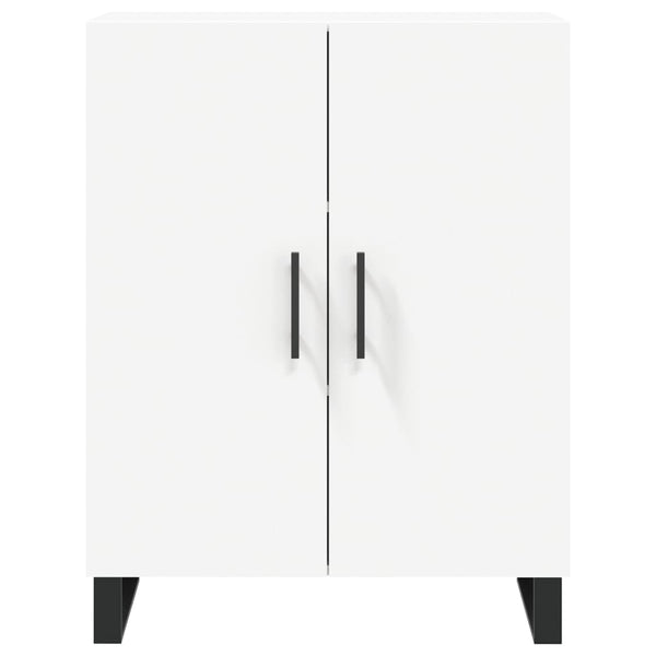 Weißes Sideboard Cazazian 69,5x34x90cm (Holz)