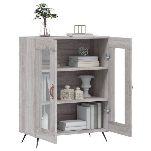 Graues Sideboard Walter 69,5x34x90cm (Holz)