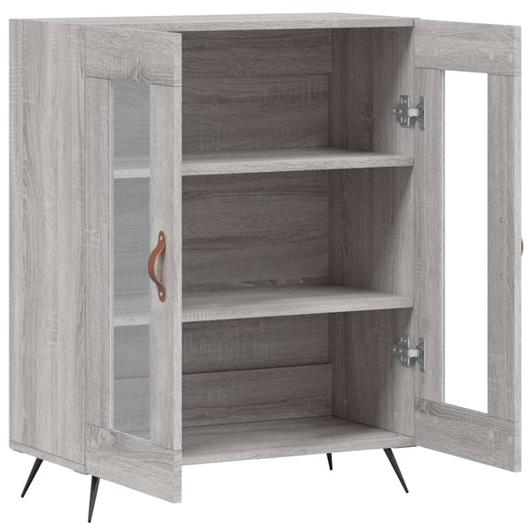 Graues Sideboard Walter 69,5x34x90cm (Holz)
