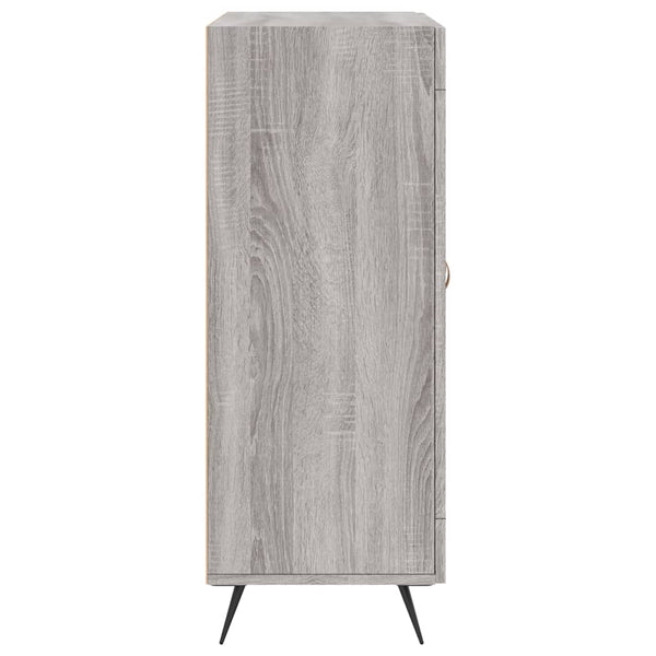 Graues Sideboard Walter 69,5x34x90cm (Holz)