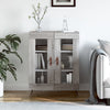 Graues Sideboard Walter 69,5x34x90cm (Holz)